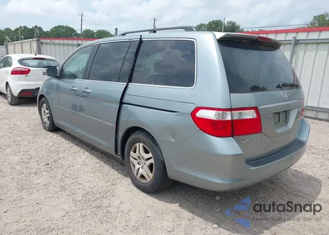 2007 Honda Odyssey Ex from USA, damaged, VIN 5FNRL38437B079442